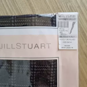 일본수입 JILL STUART 질스튜어트 패턴 팬티스타킹